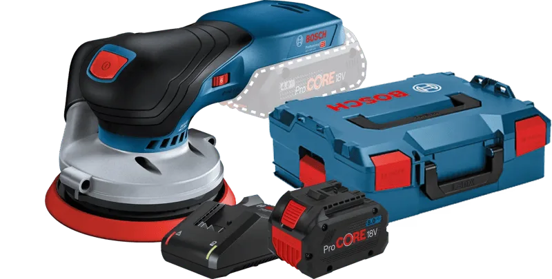 GEX 18V-125 8,0 Ah ProCORE Akku Starterset von Bosch Professional – Produktbild
