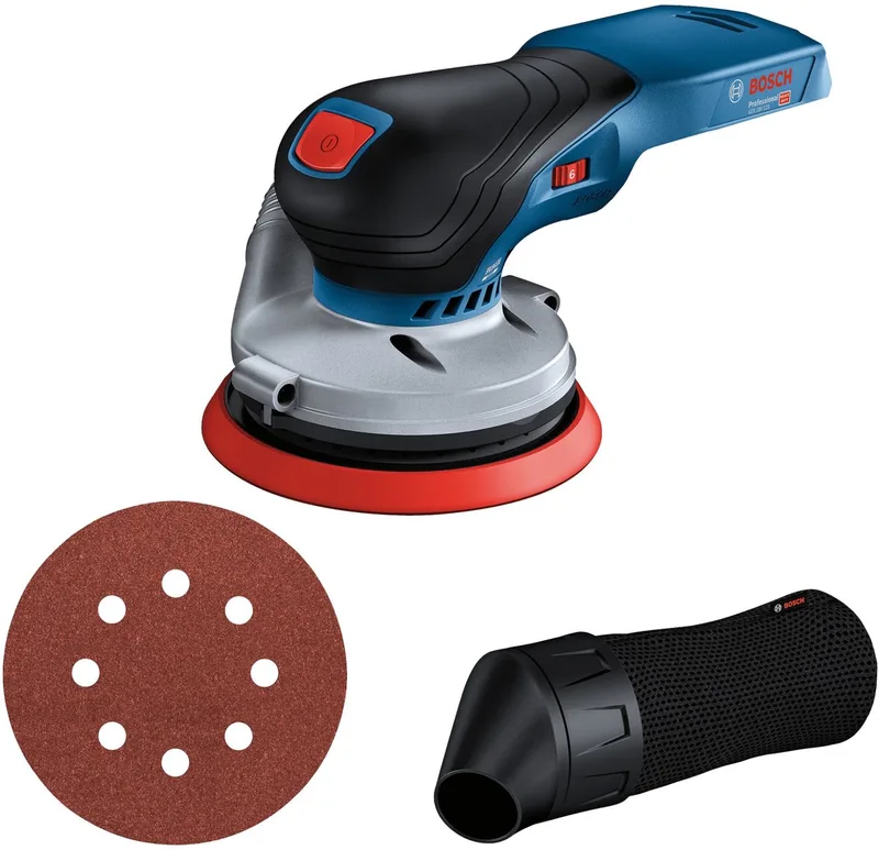 GEX 18V-125 Accu Excenterschuurmachine 18V Basic Body - 0601372201 van Bosch Professional – productafbeelding 1 van 6
