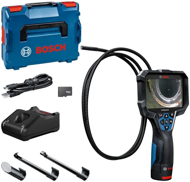 GIC 12V-5-27 C Accu inspectiecamera 12V 2.0Ah in L-Boxx - 0601241401 van Bosch Professional, Kleurloos – productafbeelding 1 van 6