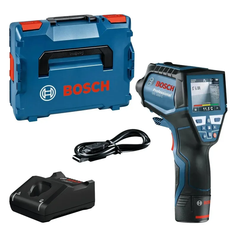 GIS 1000 C Accu thermodetector 12V 2.0Ah in L-Boxx - 0601083301 by Bosch Professional – product image