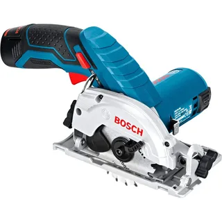 GKS 12V-26 Cirkelzaag - Met 2x 12V accu en lader - in L-Boxx van Bosch Professional – productafbeelding 2 van 6