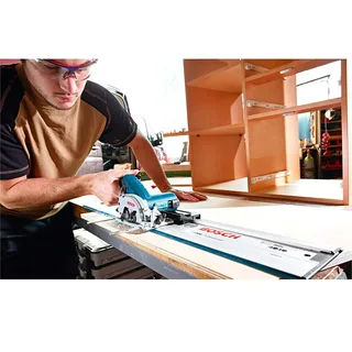 GKS 12V-26 Cirkelzaag - Met 2x 12V accu en lader - in L-Boxx van Bosch Professional – productafbeelding 5 van 6