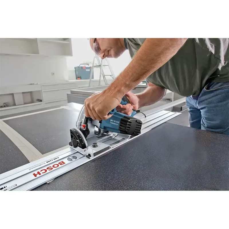 GKT 55 GCE Invalzaag 165mm + geleiderail in L-Boxx - 0615990M9D de Bosch Professional – image du produit 5 sur 6