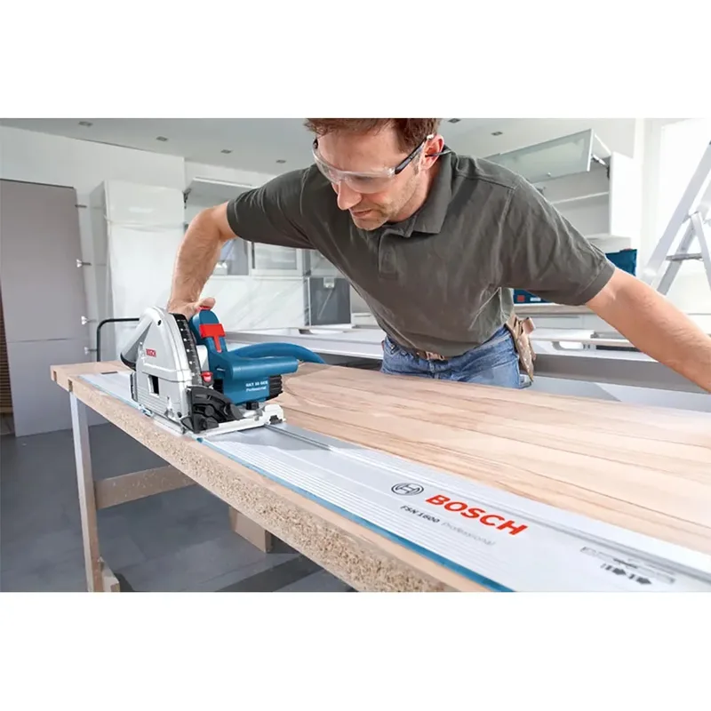 GKT 55 GCE Invalzaag 165mm + geleiderail in L-Boxx - 0615990M9D de Bosch Professional – image du produit 4 sur 6