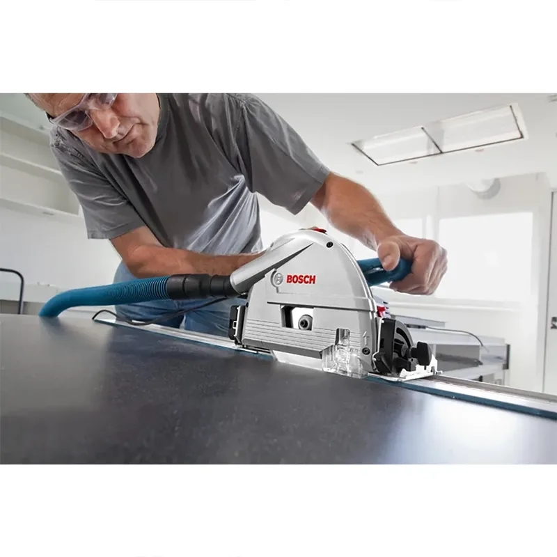 GKT 55 GCE Invalzaag 165mm + geleiderail in L-Boxx - 0615990M9D de Bosch Professional – image du produit 6 sur 6