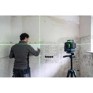 GLL 12V-100-33 CG - Lijnlaser - Inclusief 12V (2.0 Ah) Accu - Snellader - Laserrichtbord - Houder - Plafondklem - Tas van Bosch Professional – productafbeelding 4 van 6