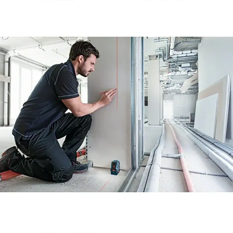 GLL 2-10 Kruislijnlaser Rood - 0601063L00 van Bosch Professional, Blauw – productafbeelding 2 van 4
