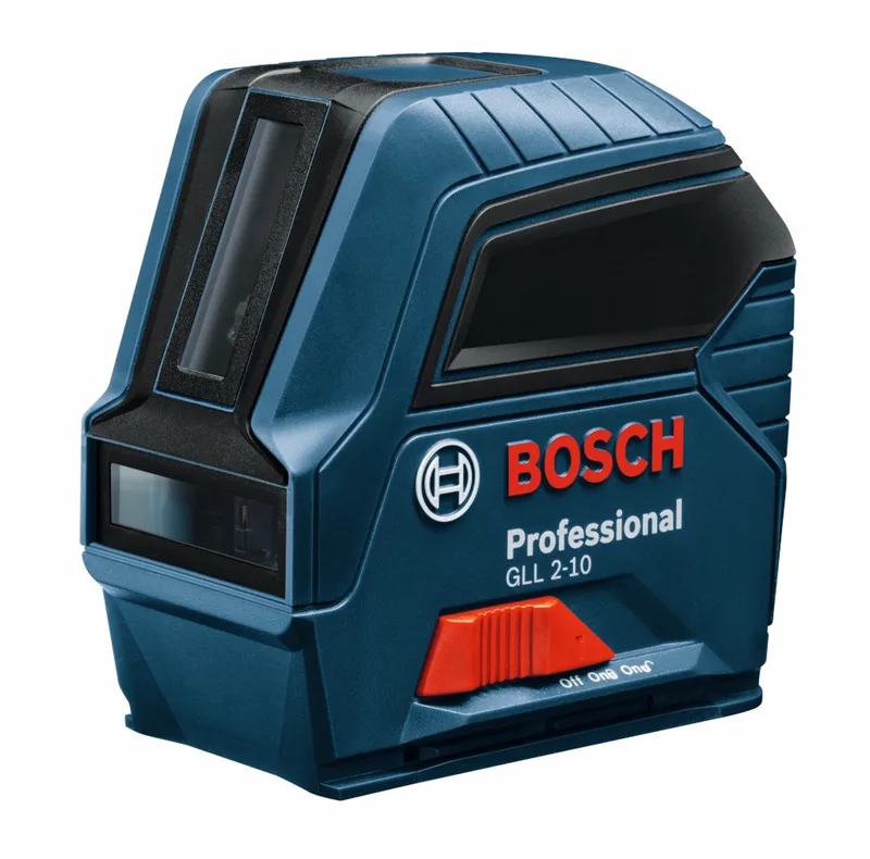 GLL 2-10 Kruislijnlaser Rood - 0601063L00 van Bosch Professional, Blauw – productafbeelding 1 van 4