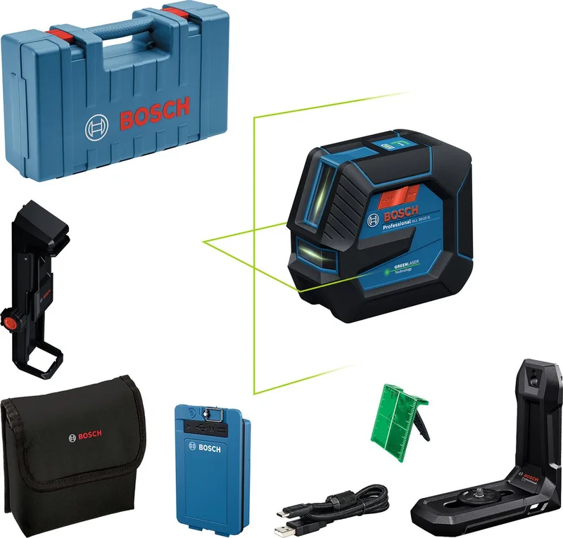 Gll 20-22 G Ba3 Lasermessgerät von Bosch Professional – Produktbild 1 von 6