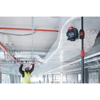 GLL 80-33 G - Lijnlaser - (1 x accu BA 3.7V 3.0Ah XL Li-Ion, laserrichtbord, houder LB10, USB-A naar USB-C kabel, tas) van Bosch Professional – productafbeelding 3 van 5