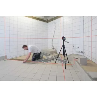 GLL 80-33 G - Lijnlaser - (1 x accu BA 3.7V 3.0Ah XL Li-Ion, laserrichtbord, houder LB10, USB-A naar USB-C kabel, tas) van Bosch Professional – productafbeelding 4 van 5