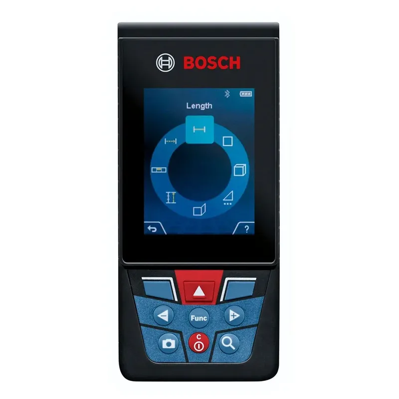 GLM 150-27 C - Laser afstandsmeter - Meetbereik 150 m - Inclusief Micro USB Kabel - Handlus - Opbergetui by Bosch Professional – product image 4 of 6