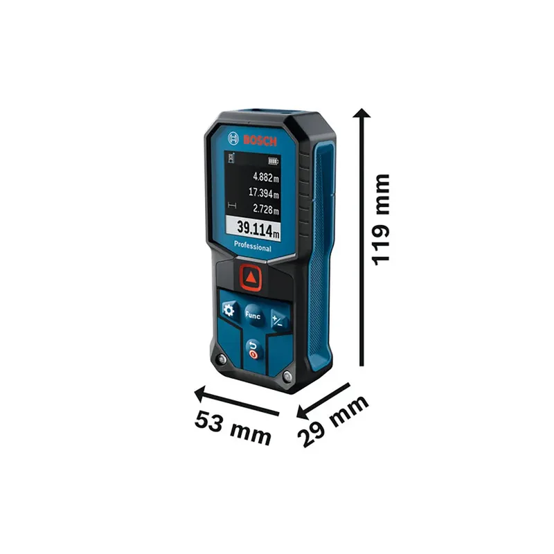 GLM 40-31 - Laserafstandsmeter 40m van Bosch Professional – productafbeelding 3 van 6