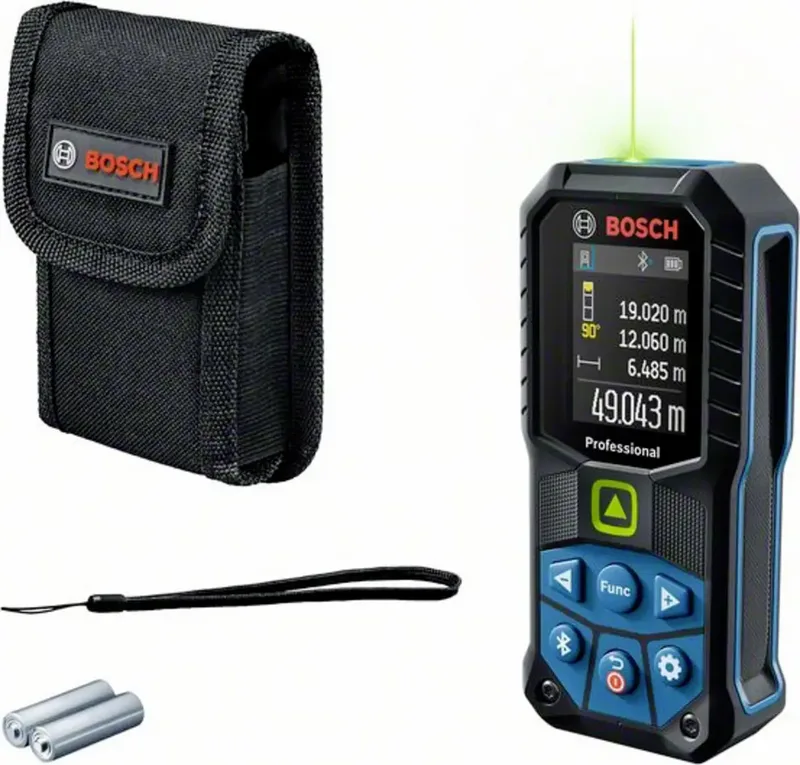 GLM 50-27 CG Laser-Entfernungsmesser kalibriert (ISO) Bluetooth, Dokumentations-App, Stativadapter 6.3 mm (1/4) 50 m by Bosch Professional – product image