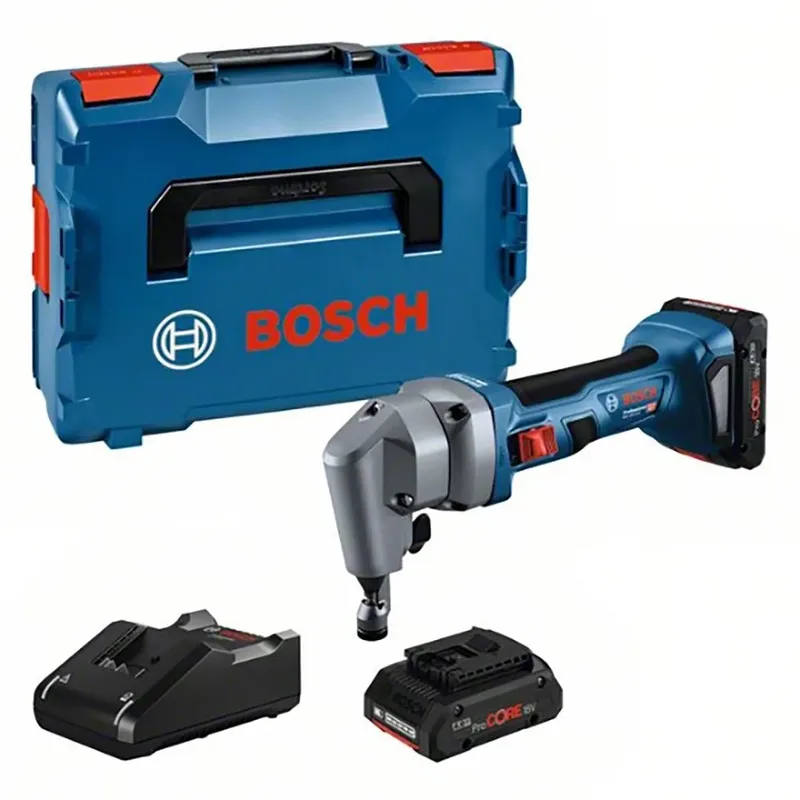 GNA 18V-16 E Accu knabbelschaar 18V 4.0Ah in L-Boxx - 0601529601 de Bosch Professional – image du produit 2 sur 6