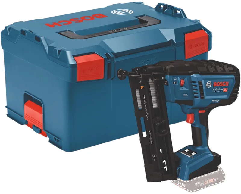 GNH 18V-64-2 Accu Afwerktacker 16Ga 18V Basic Body in L-boxx - 0601482101 van Bosch Professional – productafbeelding