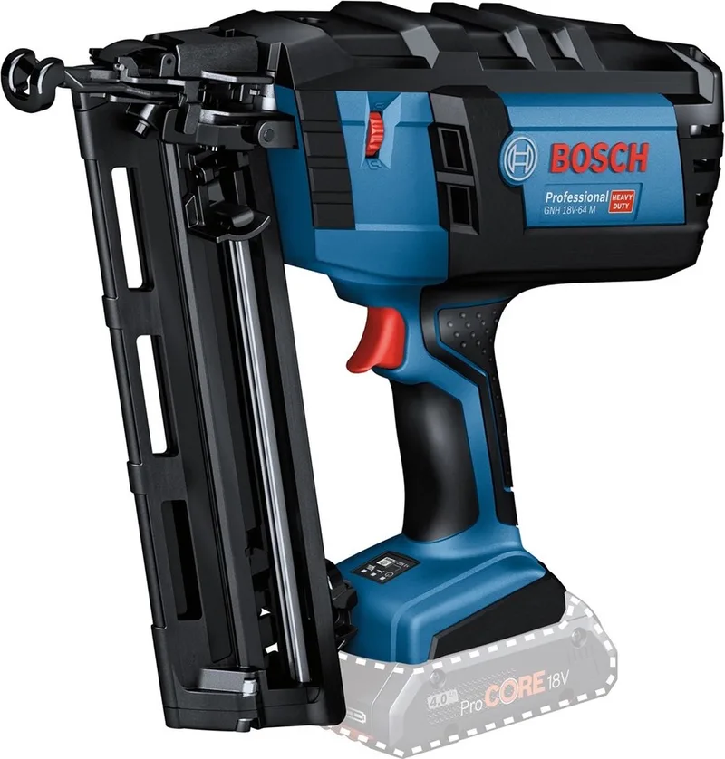 GNH 18V-64 M Accu Afwerktacker 16Ga 18V Basic Body in L-BOXX - 0601481001 van Bosch Professional – productafbeelding