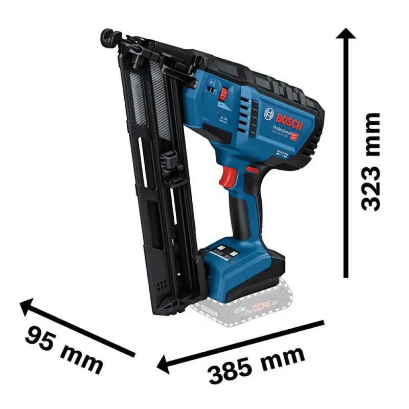 GNH 18V-64 MD Accu Afwerktacker 15Ga 18V Basic Body in L-boxx - 0601482201 van Bosch Professional – productafbeelding 3 van 3