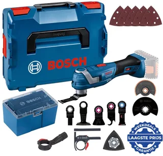 GOP 18V-34 Accu multitool + accessoires 18V Basic Body in L-Boxx - 06018G2002 van Bosch Professional – productafbeelding 1 van 6