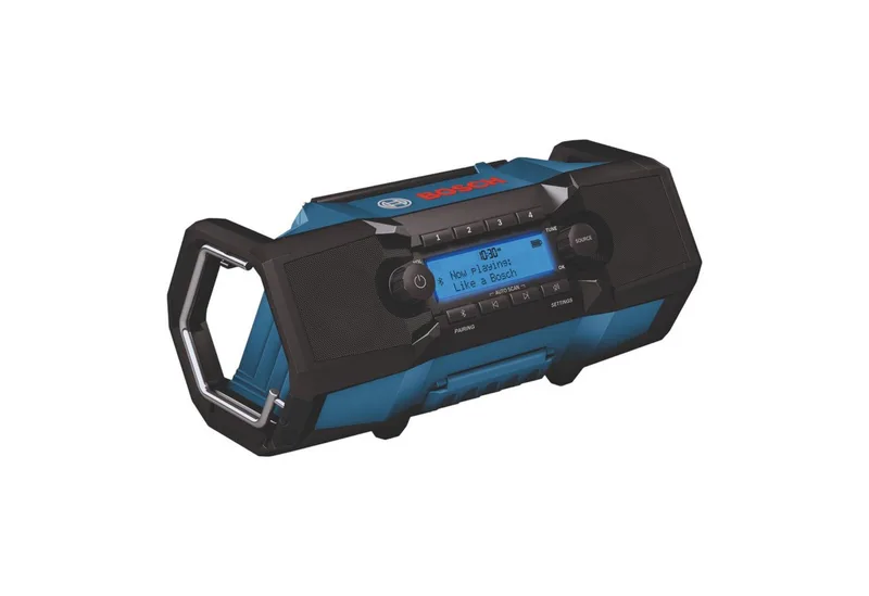GPB 18V-3SC Akku Radio 18 V FM / DAB+ / Bluetooth / IP54 Solo Baustellenradio von Bosch Professional – Produktbild