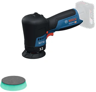 GPX 12V-77 Excentrische accu polijstmachine 77 mm 12V Basic Body - 06019L4000 van Bosch Professional – productafbeelding 1 van 6