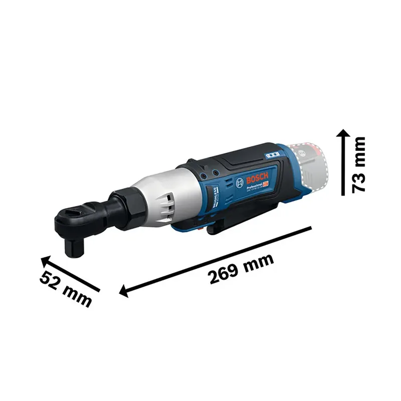 GRC 12V-60 1/2 SN Accu ratelsleutel 1/2 borgpin 12V Basic Body - 06019N8500 by Bosch Professional – product image 2 of 6