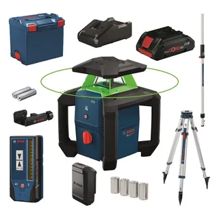 GRL18V-3-31G Laser rotatif avec récepteur laser de Bosch Professional – image du produit 1 sur 2