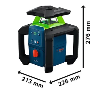 GRL 18V-4-34 CVG Accu rotatielaser groen + LR45 ontvanger 18V Basic Body in L-Boxx - 0601061H01 de Bosch Professional – image du produit 3 sur 6