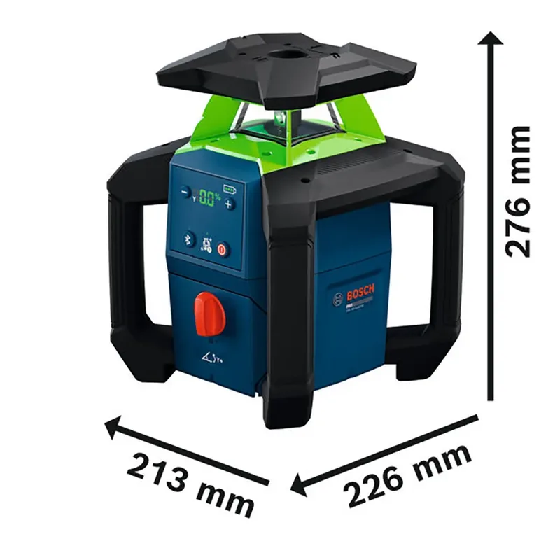 GRL 18V-4-34 CVG Accu rotatielaser groen + LR45 ontvanger 18V Basic Body in L-Boxx - 0601061H01 de Bosch Professional – image du produit 3 sur 6