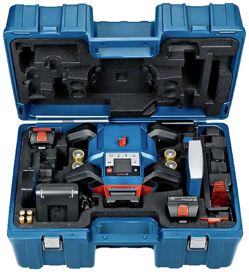 GRL 600 CHV Accu rotatielaser rood complete set 18V 4.0Ah in koffer - 06159940P5 von Bosch Professional – Produktbild 3 von 3