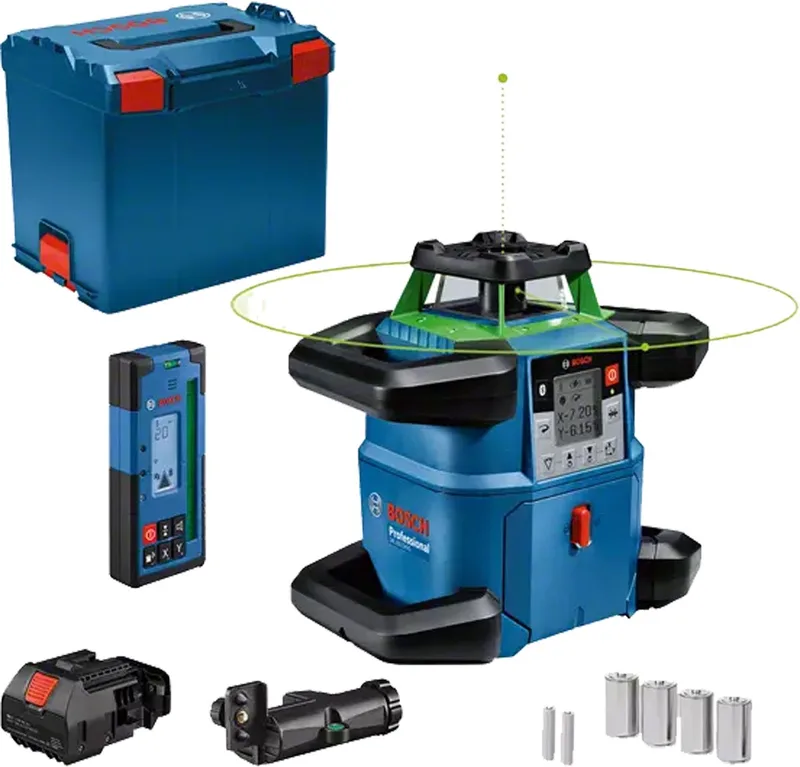 Akku-Rotationslaser GRL 650 CVHG Professional, 18Volt von Bosch Professional, Blau – Produktbild