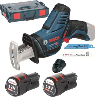 GSA 12V-14 Reciprozaag - Met 2x 12V accu en lader by Bosch Professional – product image 1 of 4