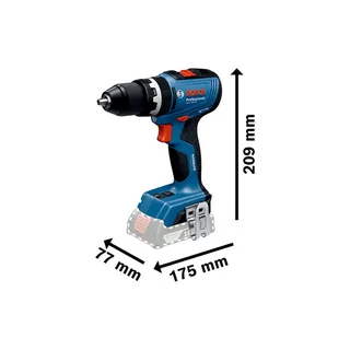 Gsb 18v-65 + 2 Bat 2.0 Ah + L-case Elektrische Schroevendraaier by Bosch Professional – product image 2 of 6