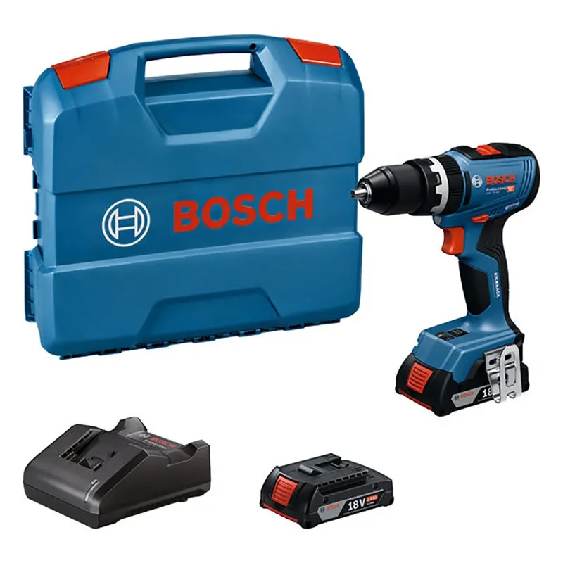 Gsb 18v-65 + 2 Bat 2.0 Ah + L-case Elektrische Schroevendraaier by Bosch Professional – product image 3 of 6
