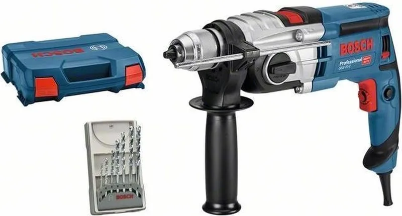 GSB 20-2 Klopboormachine | 850w + 7 X-Pro Line CYL-1 boren by Bosch Professional – product image 1 of 5