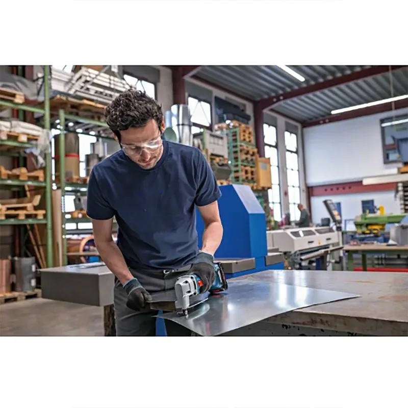 GSC 18V-16 E Accu plaatschaar 18V 4.0Ah in L-Boxx - 0601926301 fra Bosch Professional – produktbillede 4 af 6