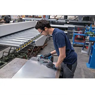 GSC 18V-16 E Accu plaatschaar 18V 4.0Ah in L-Boxx - 0601926301 fra Bosch Professional – produktbillede 3 af 6