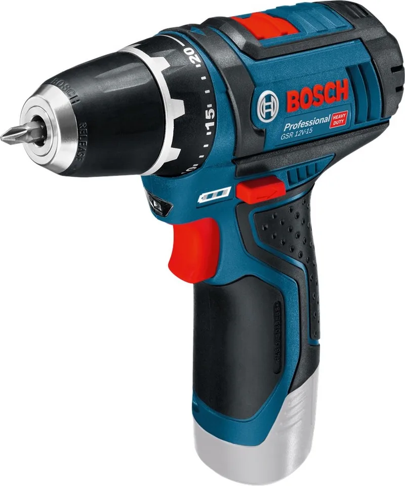 Gsr 12v-15 Elektrischer Schraubendreher Ohne Batterie von Bosch Professional – Produktbild 1 von 5