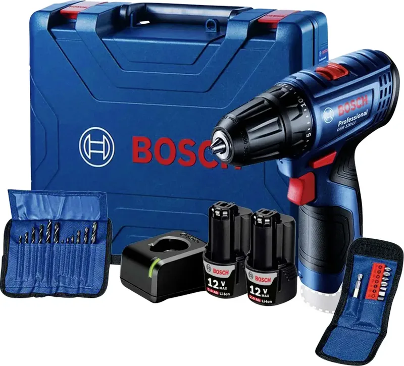 GSR 120-LI 06019G8002 Akku-Bohrschrauber 12 V 2.0 Ah Li-Ion von Bosch Professional – Produktbild