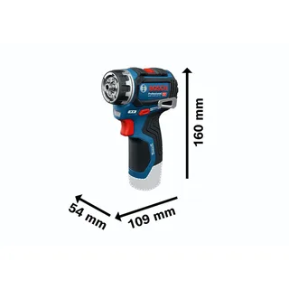 GSR 12V-32 FC FlexiClick schroefboormachine +5 opzetstukken 12V Basic Body in L-Boxx - 06019N7102 van Bosch Professional – productafbeelding 4 van 6