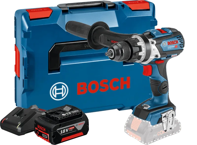 GSR 18V-110 C 5,0 Ah GBA Akku Starterset de Bosch Professional – image du produit
