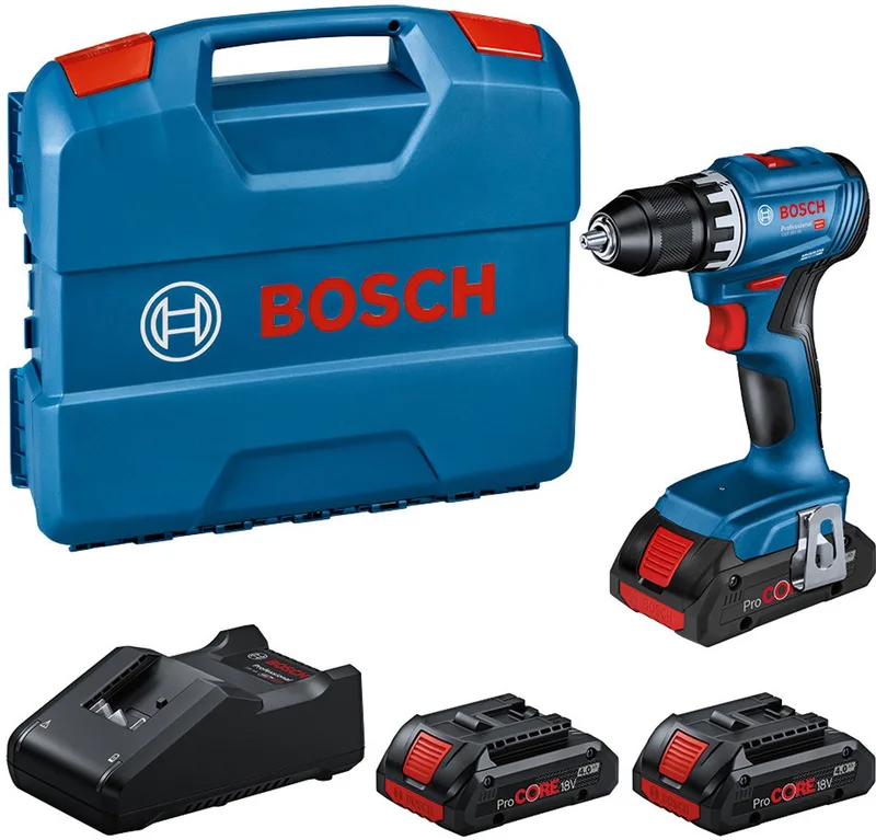 GSR 18V-45 - Accu schroefboormachine 18V ProCore 4.0Ah in L-Case de Bosch Professional – image du produit