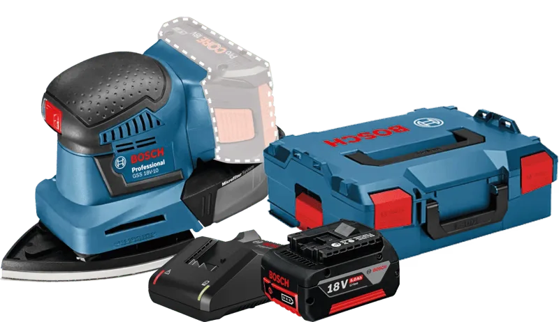 GSS 18V-10 5,0 Ah GBA Akku Starterset de Bosch Professional – image du produit
