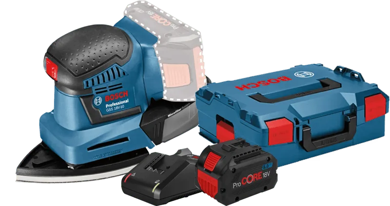 GSS 18V-10 8,0 Ah ProCORE Akku Starterset de Bosch Professional – image du produit