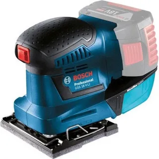 GSS 18V-10 Accu Vlakschuurmachine 18V Basic Body - 06019D0200 van Bosch Professional – productafbeelding 1 van 6