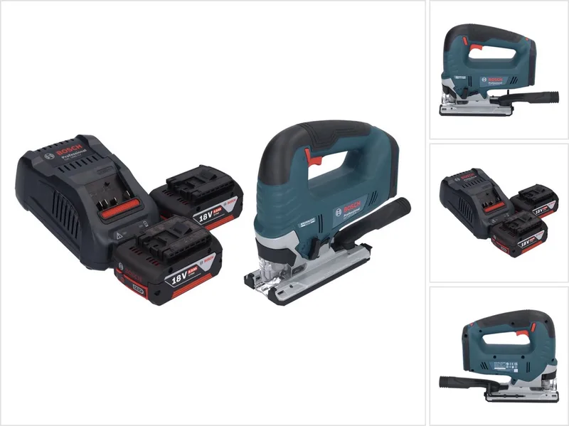 GST 18V-125 B Profi-accudecoupeerzaag 18 V 125 mm borstelloos + 2x accu 5,0 Ah + lader från Bosch Professional – produktbild