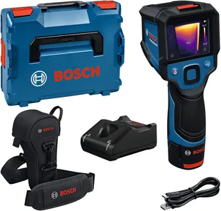GTC 12V-450-13 - Warmtebeeldcamera - Inclusief 12V Accu - Lader - L-Boxx fra Bosch Professional, Kleurloos – produktbillede 1 af 6
