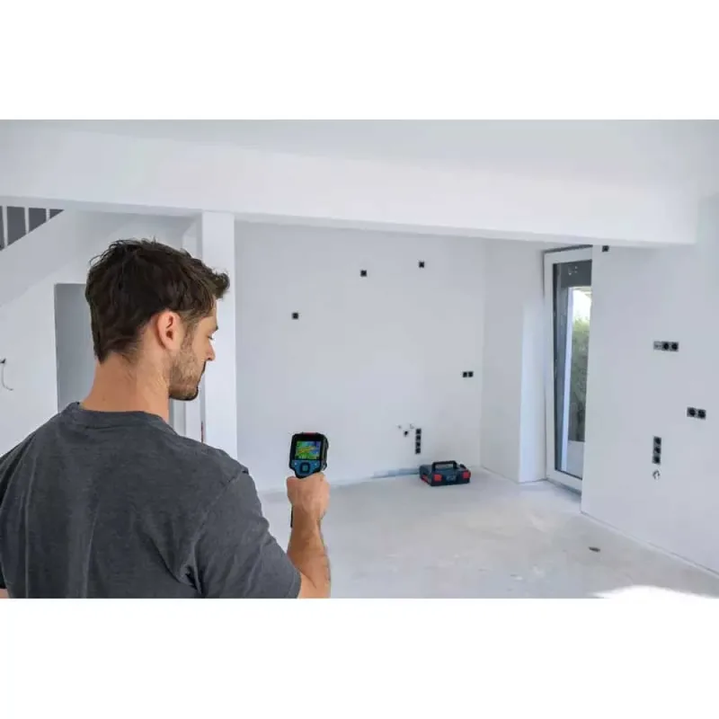 GTC 12V-450-13 - Warmtebeeldcamera - Inclusief 12V Accu - Lader - L-Boxx fra Bosch Professional, Kleurloos – produktbillede 6 af 6