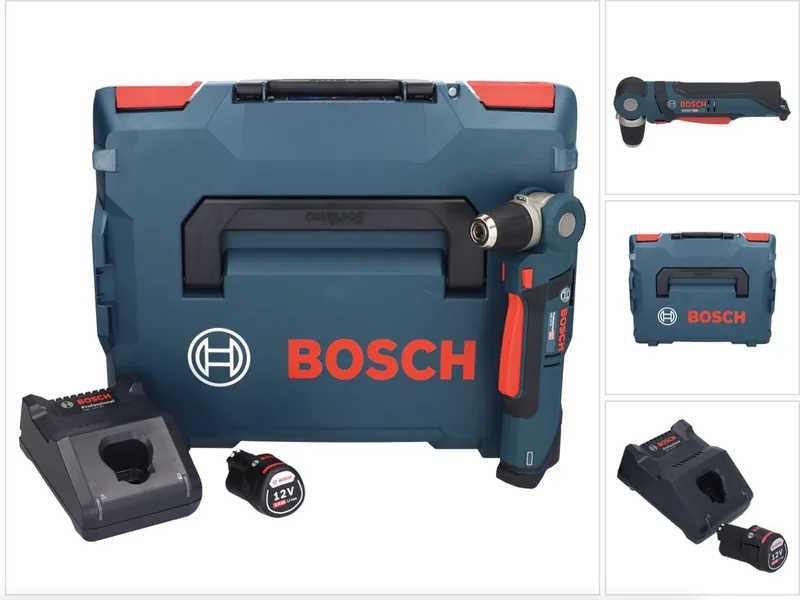 GWB 12V-10 accu haakse boormachine 12 V + 1x accu 2,0 Ah + oplader + L-Boxx de Bosch Professional – image du produit