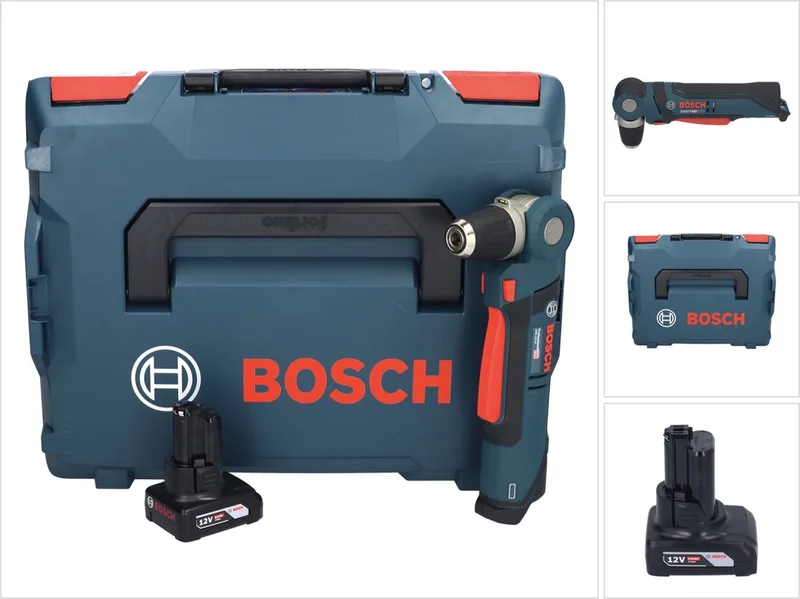 GWB 12V-10 accu haakse boormachine 12 V + 1x accu 6.0 Ah + L-Boxx - zonder oplader de Bosch Professional – image du produit
